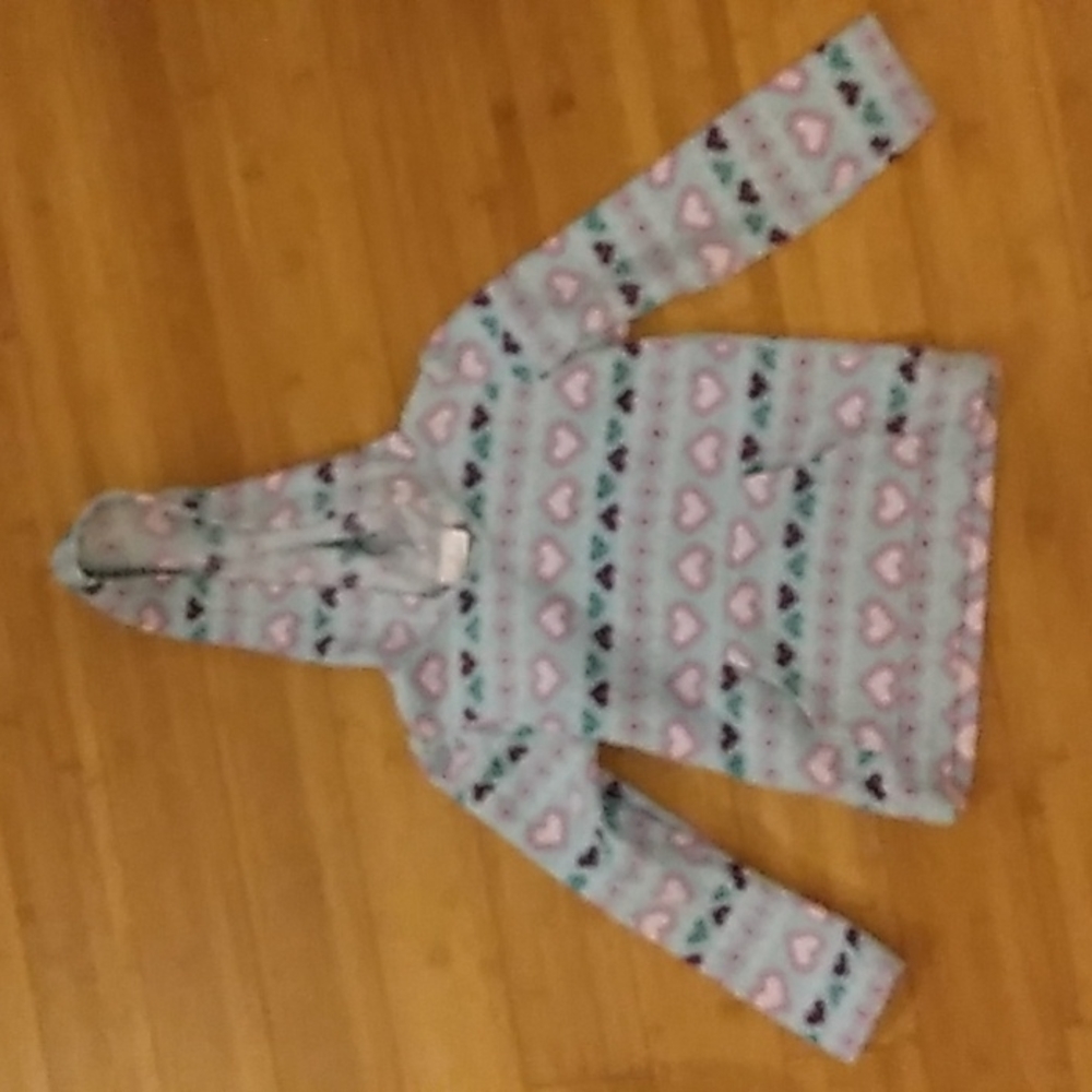 Girls Jumping Beans fleece hoodie sweatshirt